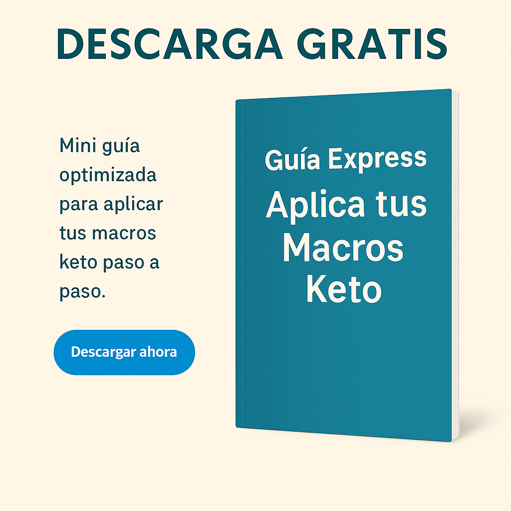 Guía Express Aplica tus Macros Keto