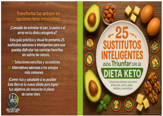25 Sustitutos Inteligentes para Triunfar con la Dieta Keto