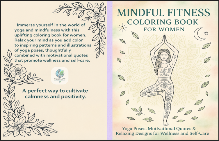 Mindful Fitness Coloring Book