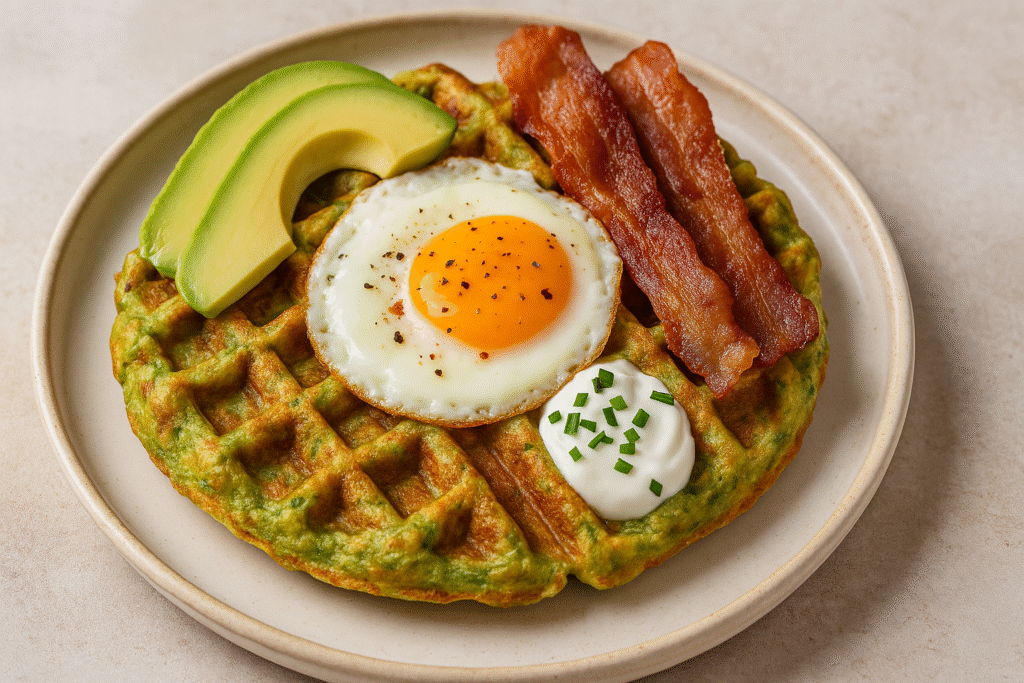 Gofres de calabacín