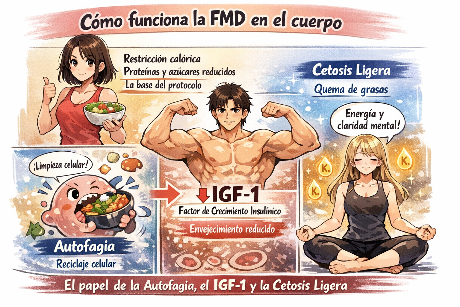 Cómo funciona la FMD en el cuerpo