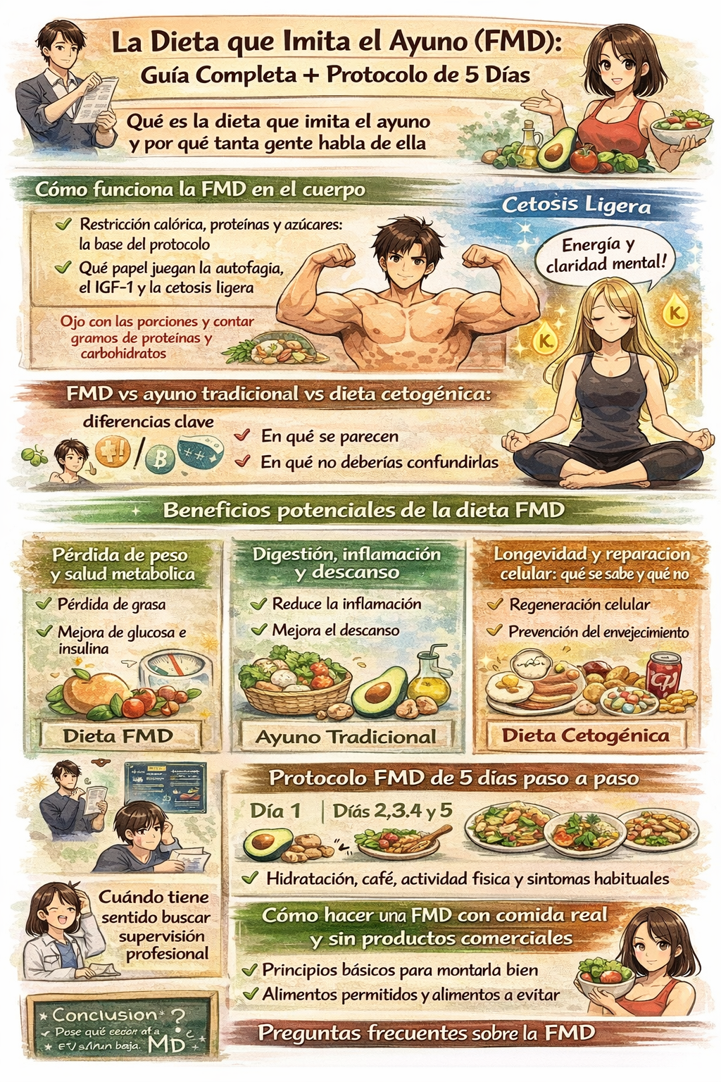 Guía visual de la dieta FMD