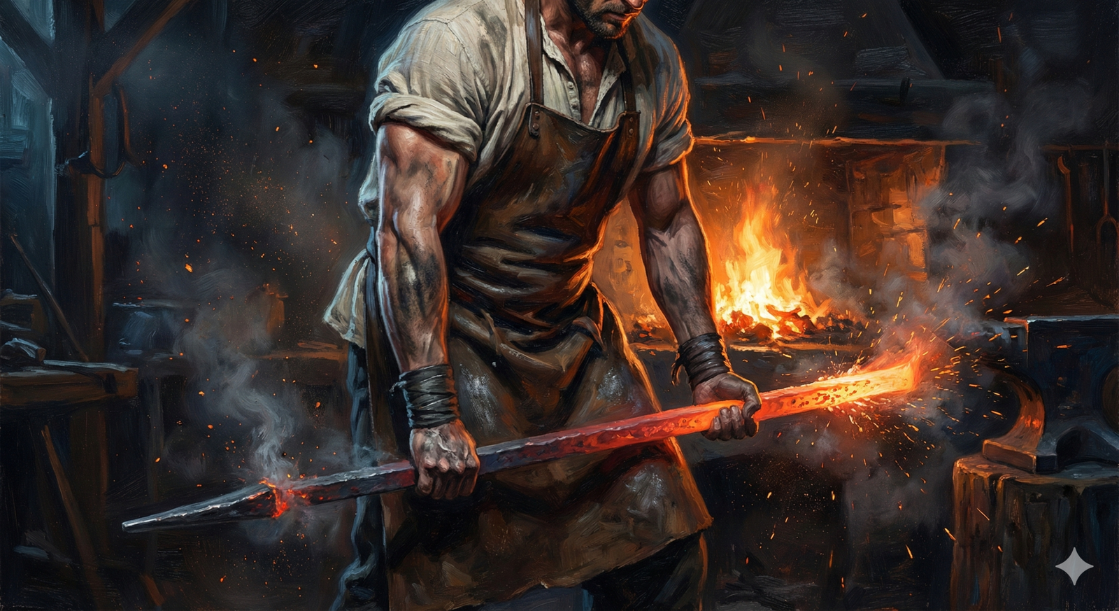 Herrero haciendo peso muerto